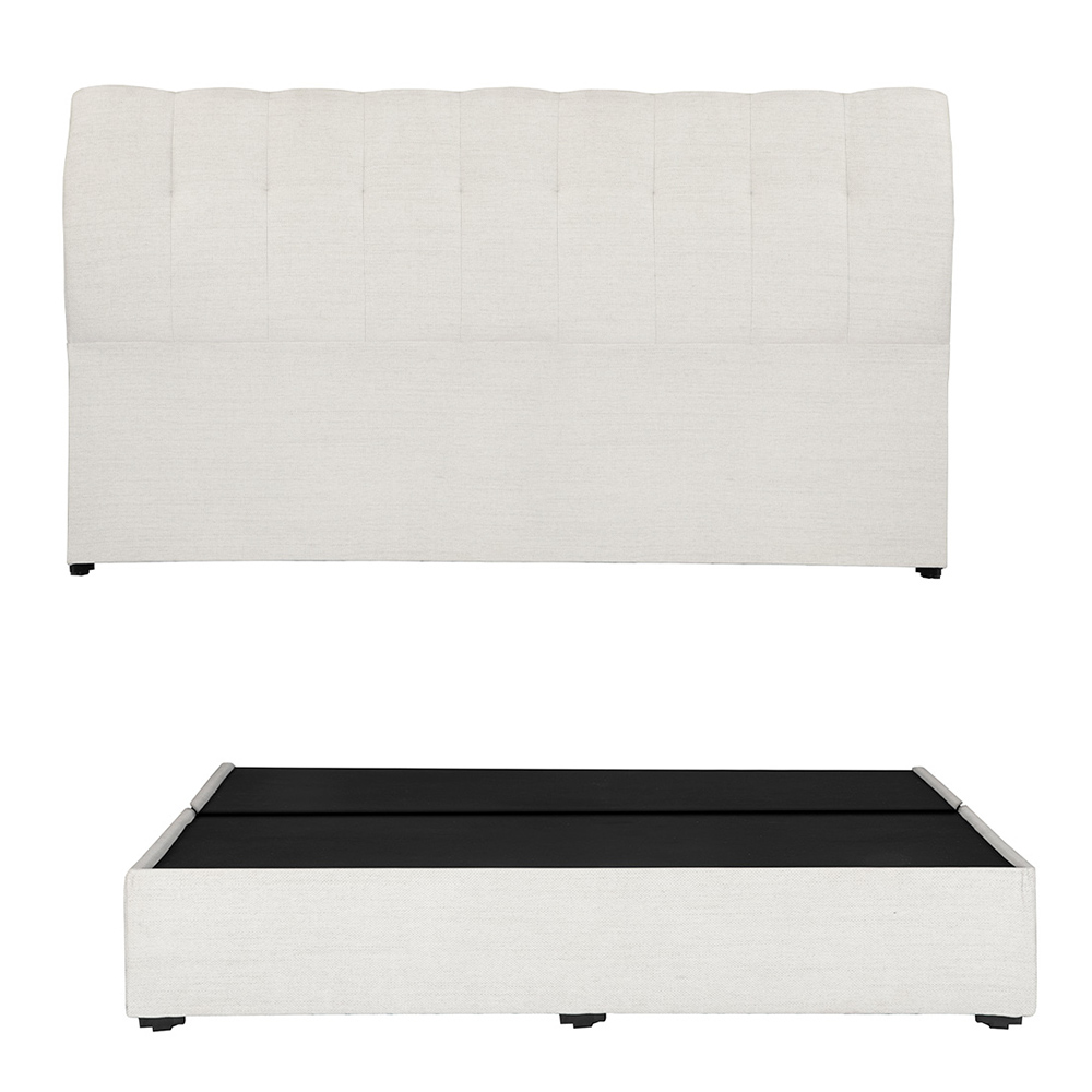 Foto 1 | Cabecera Dicasa Nube Color Blanco King Size + Base Cama