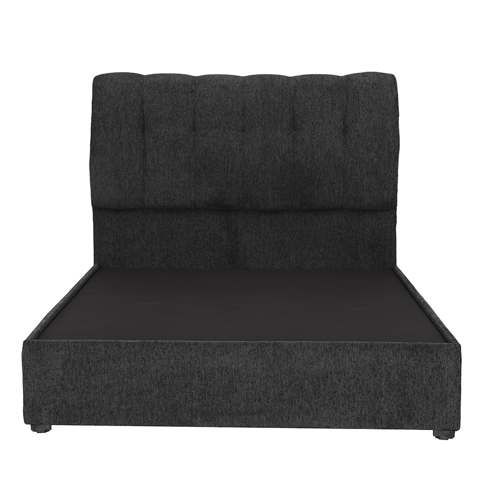 Foto 3 pulgar | Cabecera Dicasa Nube Color Black Matrimonial + Base Cama