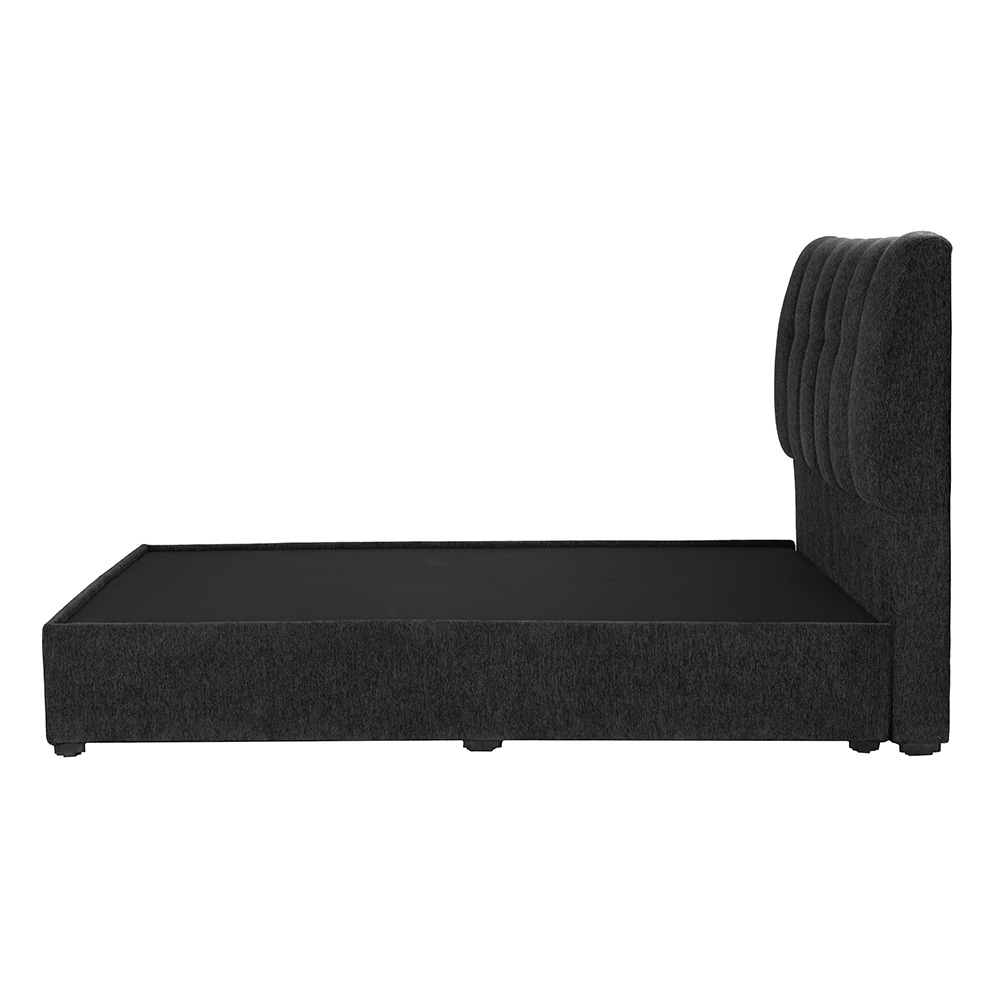 Foto 4 pulgar | Cabecera Dicasa Nube Color Black Matrimonial + Base Cama