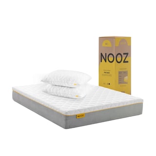 Foto 1 | Colchón Individual Nooz Prime En Caja 24 Cm + 2 Almohadas Responsive