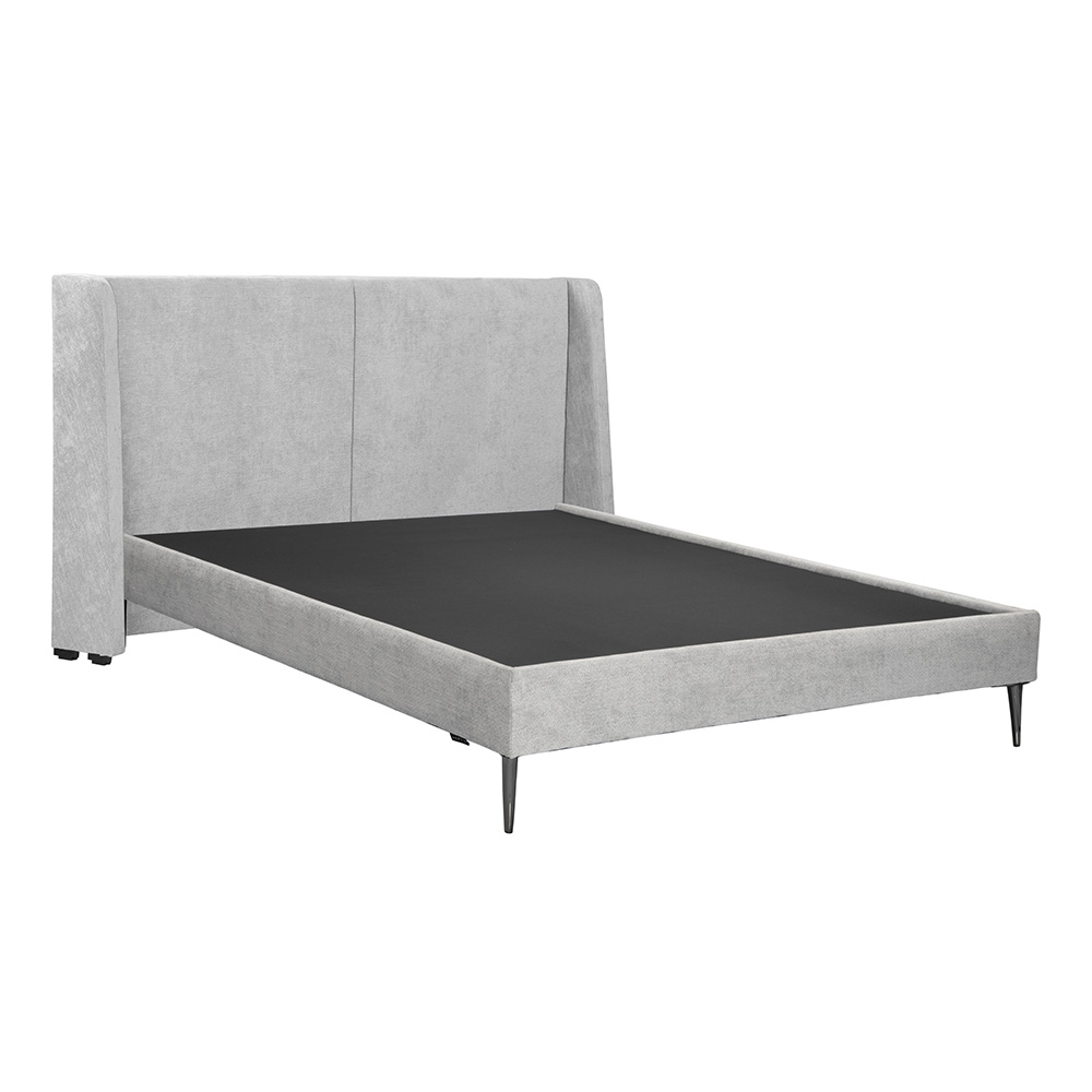 Foto 3 pulgar | Cabecera Dicasa Milan Plata King Size + Base Cama Slim Dicasa Plata