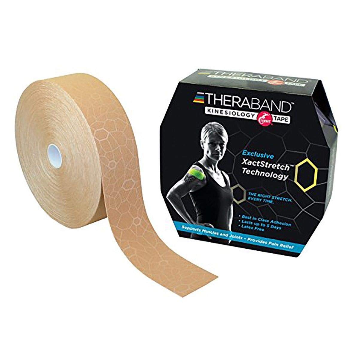 Foto 2 pulgar | Cinta Kinesiológica Theraband Impermeable Para Soporte Muscular Y Articular - Venta Internacional.