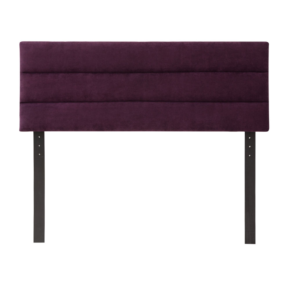 Cabecera Dicasa Logan color Morado Queen Size