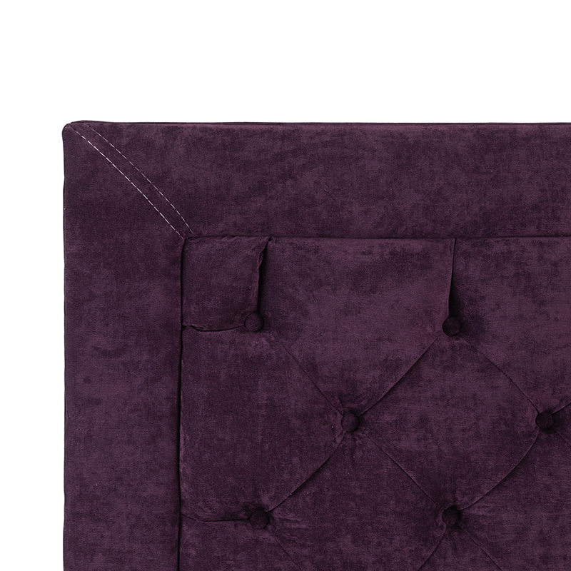 Foto 4 pulgar | Cabecera Dicasa Mary color Morado Individual