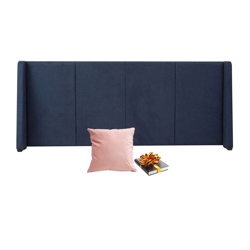 Cabecera Dicasa Milan color Azul King Size $4,049