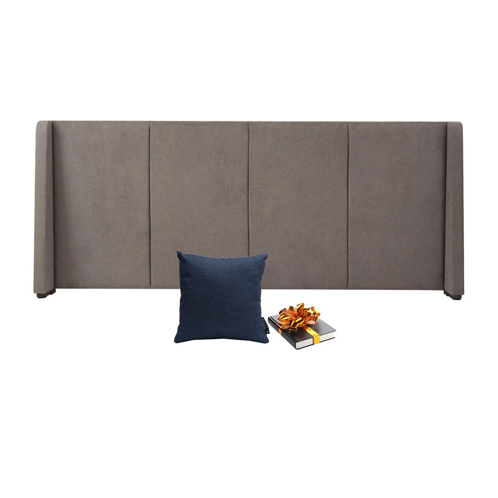 Cabecera Dicasa Milan color Gris King Size $4,049
