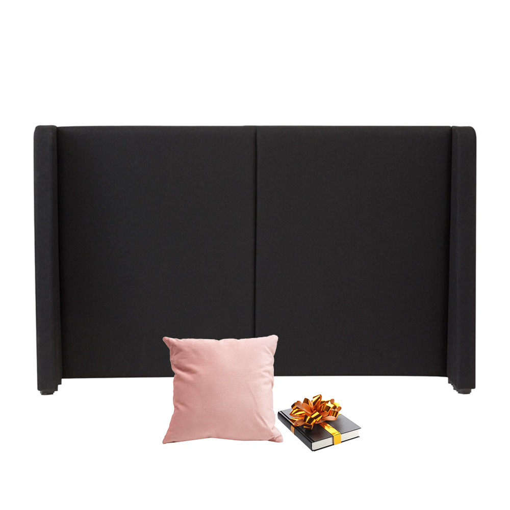 Cabecera Dicasa Milan Matrimonial color Negro