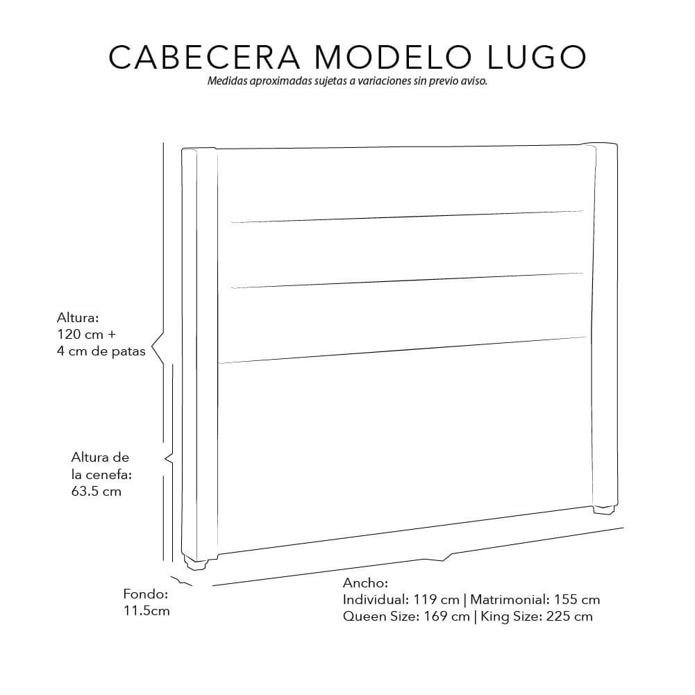 Foto 6 | Cabecera Queen Size Dicasa Lugo color Beige