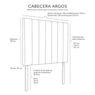 Foto 6 | Cabecera King Size Dicasa Argos color Morado