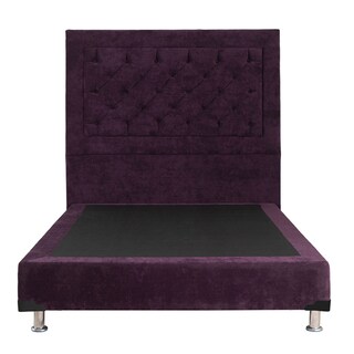Foto 2 | Cabecera Dicasa Mary Queen Size + Box Dicasa Velvet color Púrpura