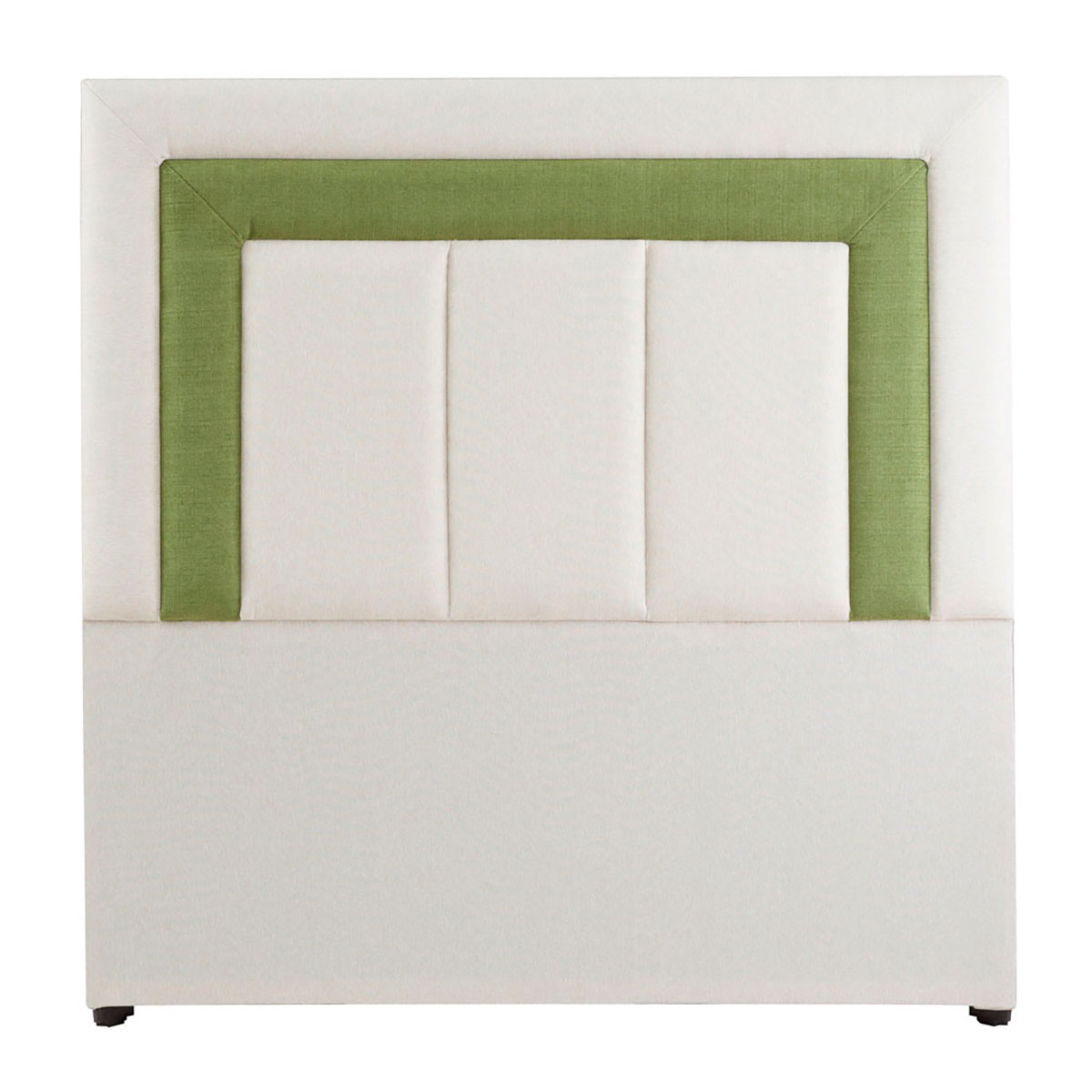 Cabecera Dicasa Bora color Beige con Verde King Size