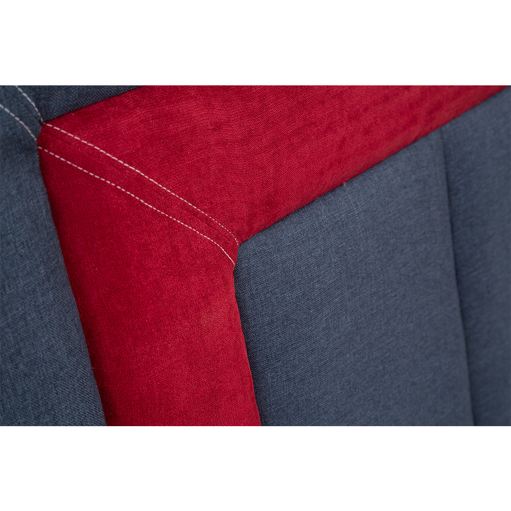 Foto 4 | Cabecera Dicasa Bora color Azul y Rojo Queen Size