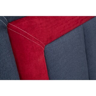 Foto 4 | Cabecera Dicasa Bora color Azul y Rojo Queen Size