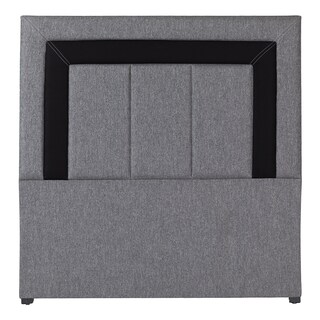 Foto 1 | Cabecera Dicasa Bora color Gris y Negro King Size