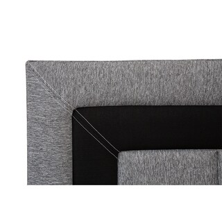 Foto 3 | Cabecera Dicasa Bora color Gris y Negro King Size