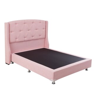 Foto 3 | Cabecera Dicasa Zefyr Pink color Rosa + Box Dicasa Zefyr Pink color Rosa Queen Size