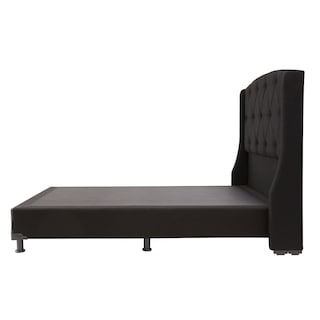 Foto 2 | Cabecera Dicasa Zefyr Black color Negro + Box Dicasa Zefyr Black color Negro King Size