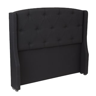 Foto 4 | Cabecera Dicasa Zefyr Black color Negro + Box Dicasa Zefyr Black color Negro King Size