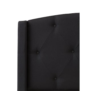 Foto 5 | Cabecera Dicasa Zefyr Black color Negro + Box Dicasa Zefyr Black color Negro King Size