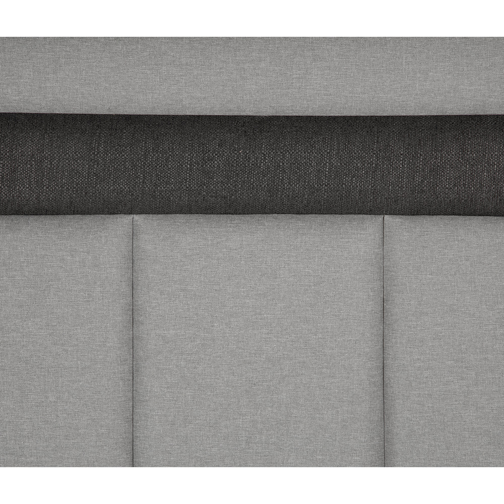 Foto 5 pulgar | Cabecera Dicasa Bora color Gris con Franja Carbón Queen Size
