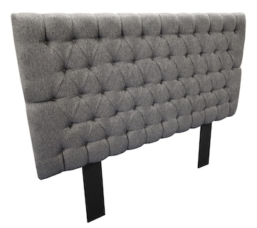 Foto 2 | Cabecera El Bazar Store Queen Size color Gris