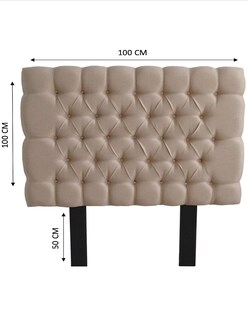 Foto 4 | Cabecera El Bazar Store Sooho Individual Color Beige