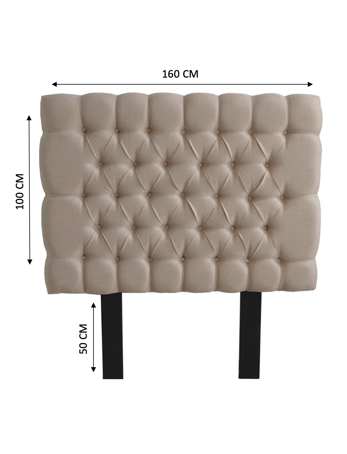 Foto 5 pulgar | Cabecera El Bazar Store Soho Queen Color Beige