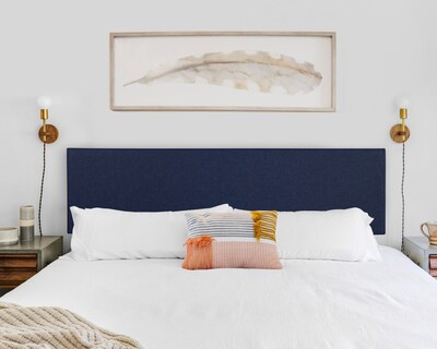 Foto 5 | Cabecera Individual Easy Living Iks Azul Marino