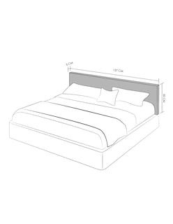 Foto 4 | Cabecera Matrimonial Easy Living Iks Beige