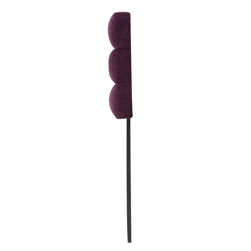 Foto 6 pulgar | Cabecera Dicasa Logan color Morado Queen Size