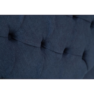 Foto 4 | Cabecera Dicasa Sitka color Azul Marino Queen Size