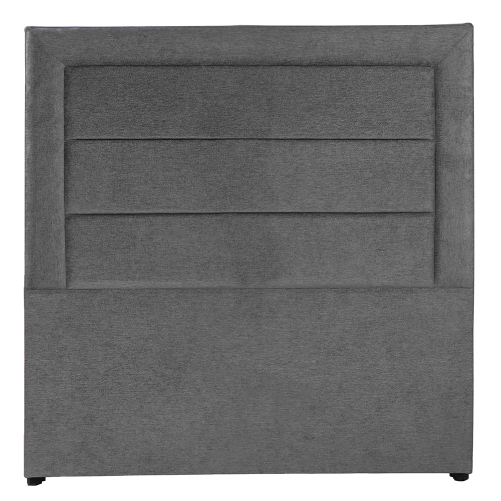 Cabecera Dicasa Blend Gris Oscuro Matrimonial