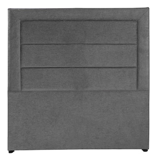 Foto 1 | Cabecera Dicasa Blend Gris Oscuro Matrimonial