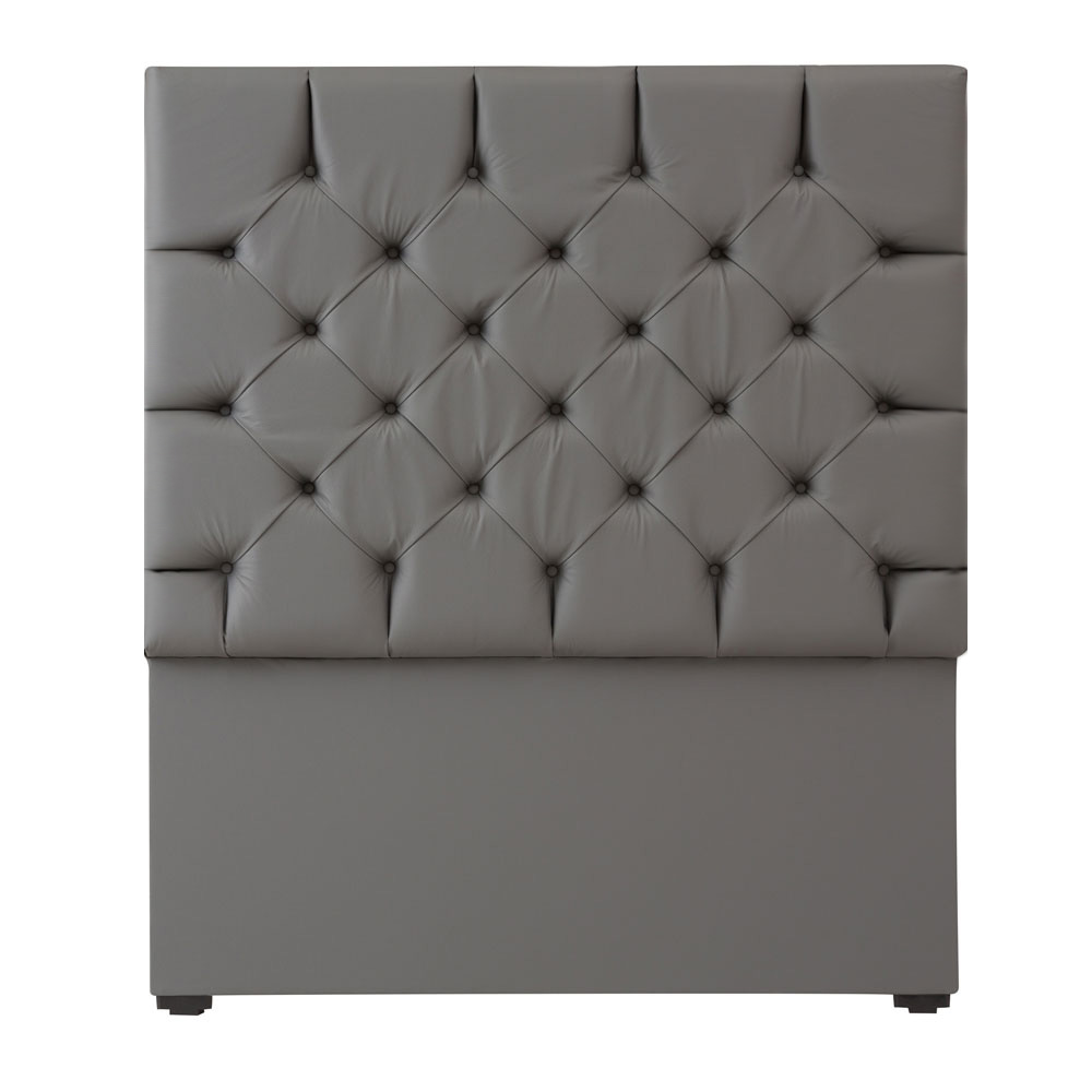 Cabecera Dicasa Calgary Gris Queen Size