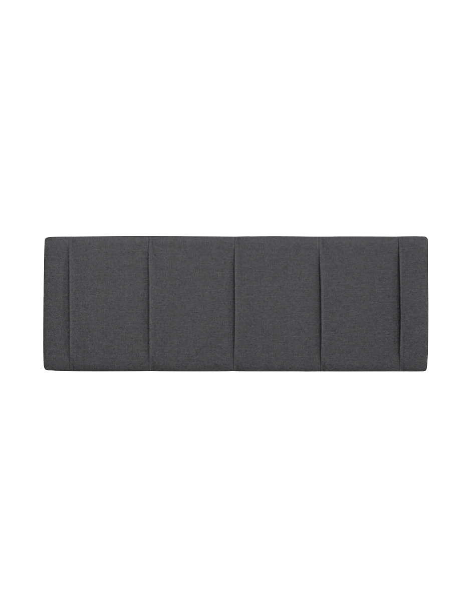 Foto 2 pulgar | Cabecera Queen Size Easy Living Aura Gris Oxford