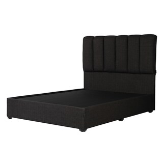 Foto 2 | Cabecera Dicasa Kami Negro + Cama Dicasa Belt Negro Queen Size