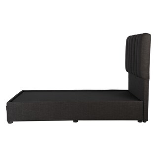 Foto 3 | Cabecera Dicasa Kami Negro + Cama Dicasa Belt Negro Queen Size