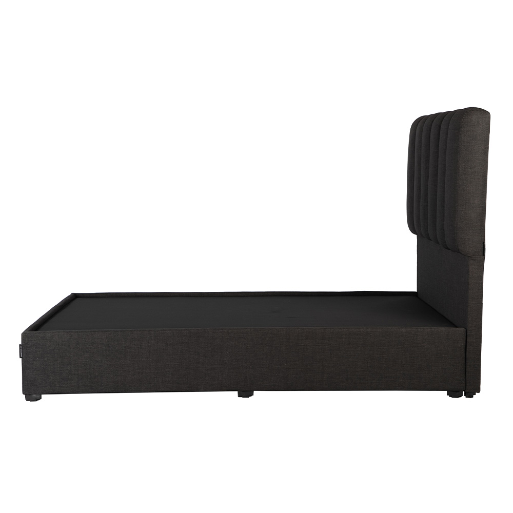 Foto 4 pulgar | Cabecera Dicasa Kami Negro + Base Cama Dicasa Belt Negro Individual