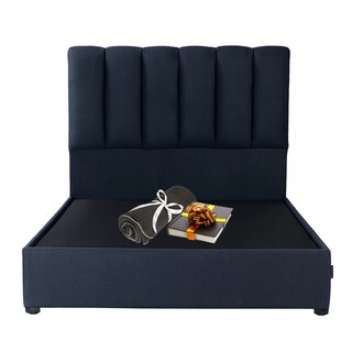 Foto 1 | Cabecera Dicasa Kami + Base Cama Dicasa Belt Matrimonial Azul