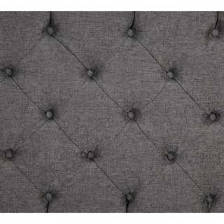 Foto 4 | Cabecera Individual Dicasa Sitka Gris Oscuro