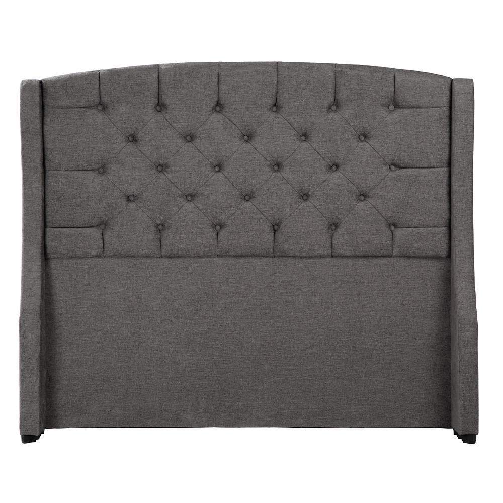 Cabecera Dicasa Sitka Gris King Size $4,699