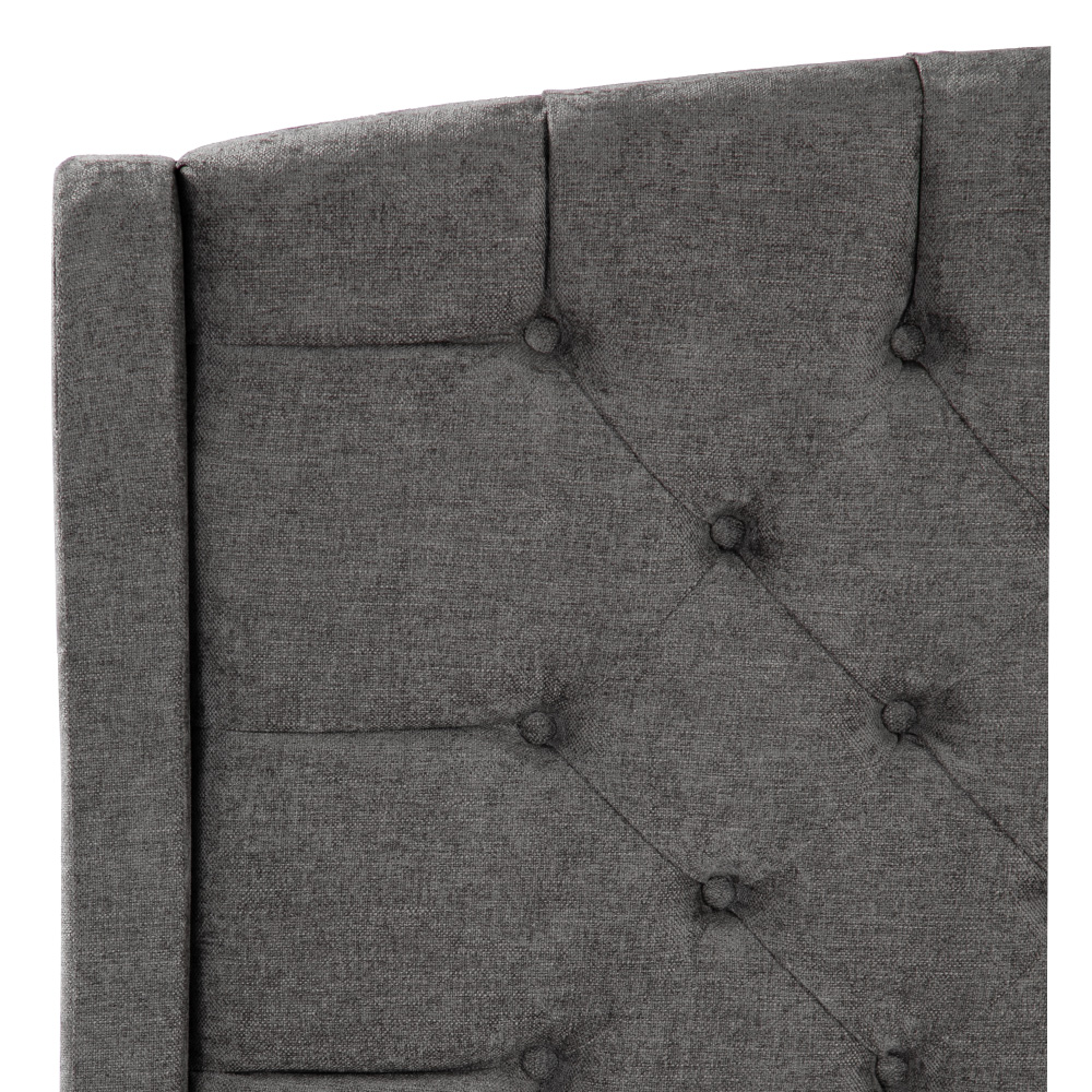 Foto 4 pulgar | Cabecera Dicasa Sitka Gris King Size