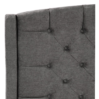 Foto 3 | Cabecera Dicasa Sitka Gris King Size