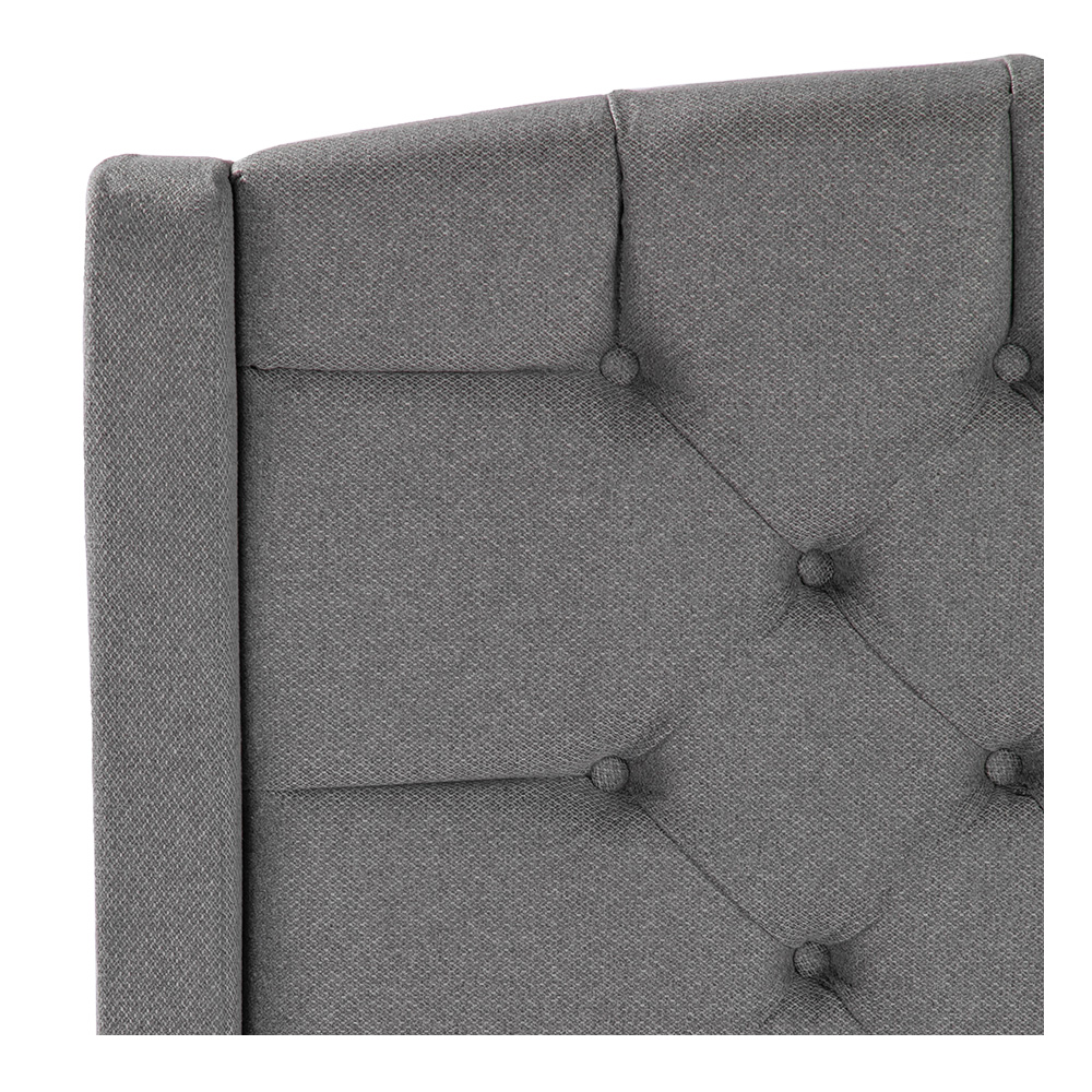 Foto 4 pulgar | Cabecera Dicasa Sitka Gris King Size