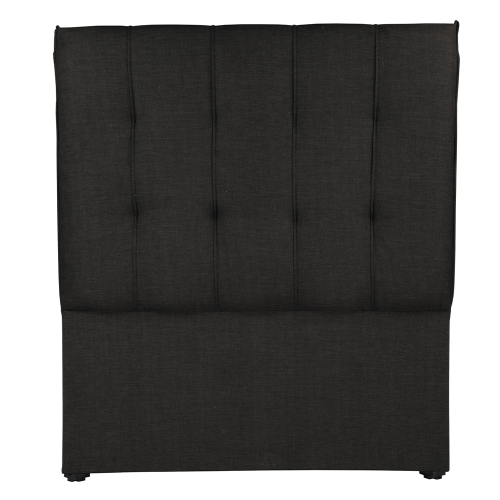 Cabecera Dicasa Kenzo color Negro Matrimonial