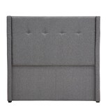 Cabecera Dicasa Toledo color Gris Queen Size