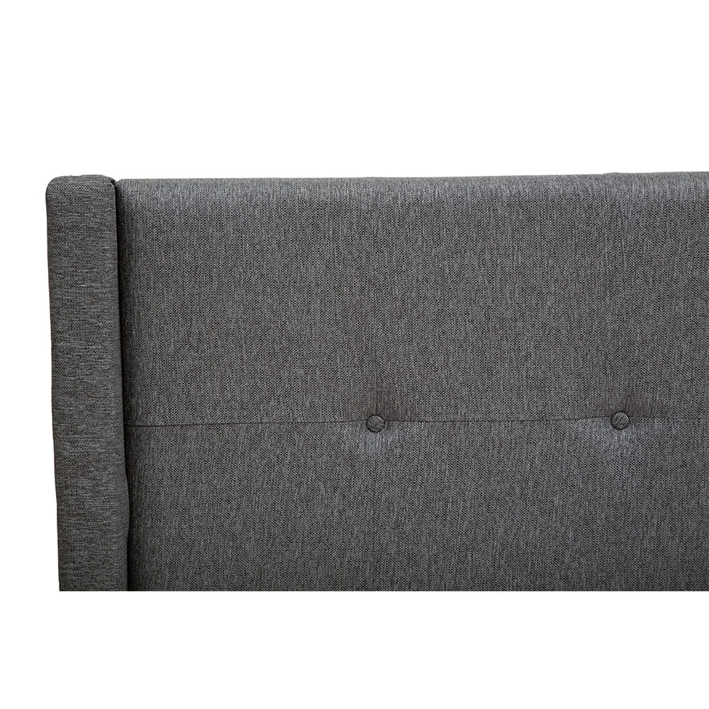 Foto 4 pulgar | Cabecera Dicasa Toledo Gris Queen Size