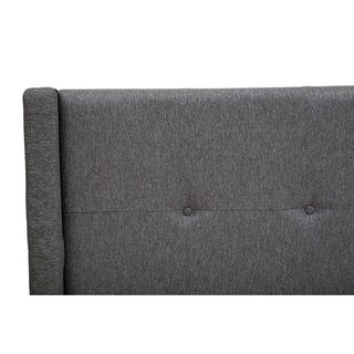 Foto 3 | Cabecera Dicasa Toledo Gris Queen Size