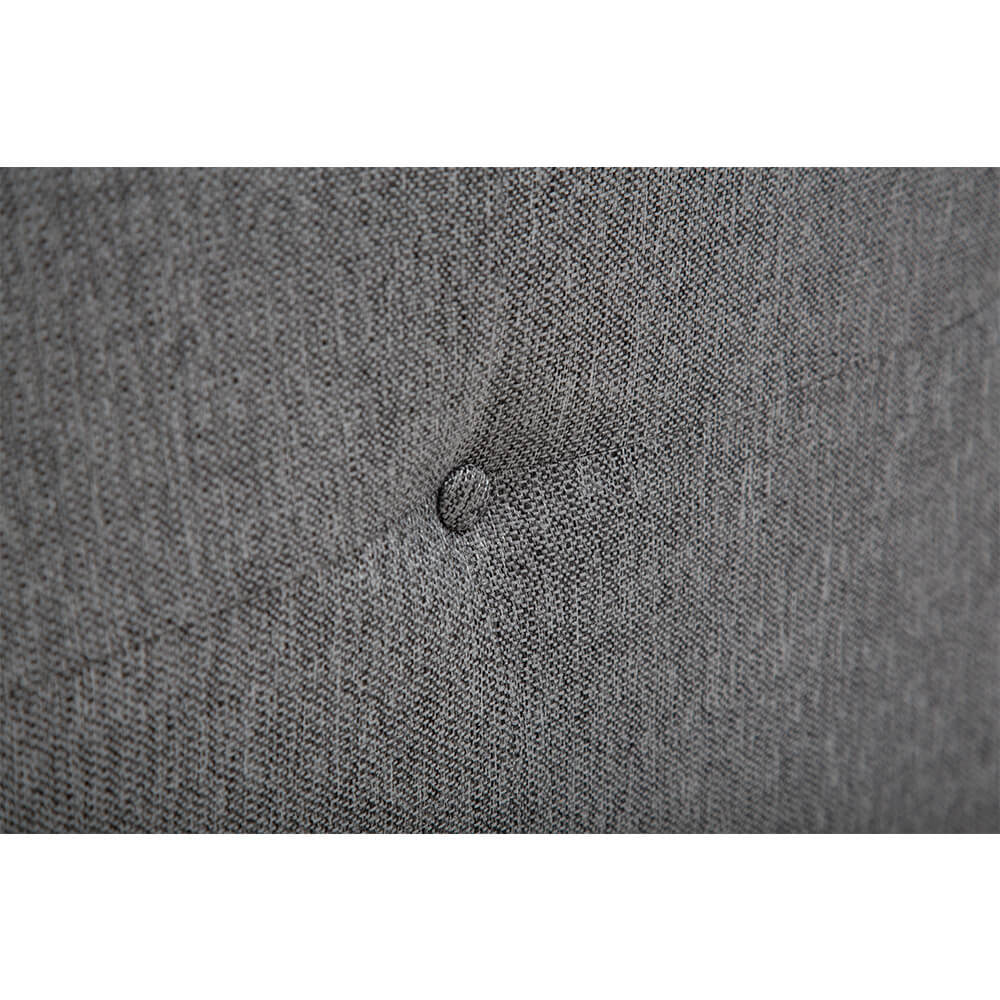 Foto 5 pulgar | Cabecera Dicasa Toledo Gris Queen Size