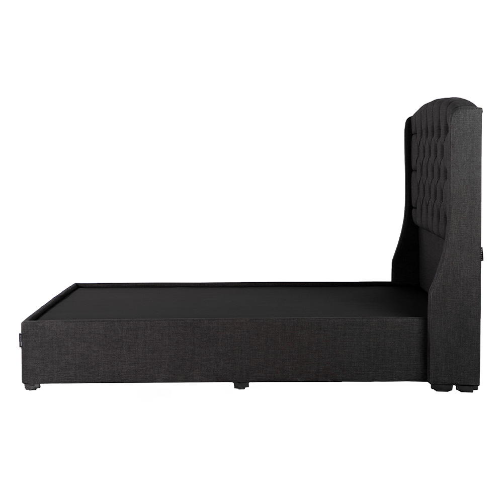 Foto 4 pulgar | Cabecera Dicasa Sitka + Base Belt Negro Queen Size